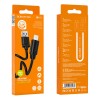 Кабель BOROFONE Micro USB Harmony silicone charging data cable BX55 |1m, 2.4A| white