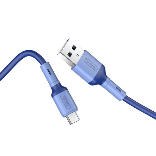 Кабель Hoco Micro USB Prime charging data cable X65 |1m, 2.4A| white