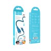 Кабель Hoco Micro USB Nano silicone charging data cable X67 |1m, 2.4A| white