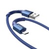 Кабель Hoco Micro USB Especial charging data cable for X71 |1m, 2.4A| blue