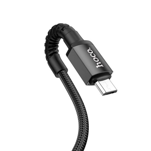 Кабель Hoco Micro USB Especial charging data cable for X71 |1m, 2.4A| blue