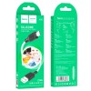 Кабель HOCO Micro USB Cool silicone charging data cable X90 |1m, 2.4A| white