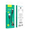 Кабель HOCO Micro USB Wind charging data cable (packaged) X89 |1m, 2.4A| black