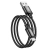 Кабель HOCO Micro USB Wind charging data cable (packaged) X89 |1m, 2.4A| black