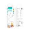 Кабель HOCO Micro USB Crystal color silicone charging data cable X97 |1m, 2.4A| pink
