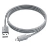 Кабель HOCO Micro USB Favor charging data cable X107 |1m, 2.4A| grey