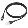 Кабель HOCO Micro USB Energy silicone charging data cable X109 |1m, 2.4A| white