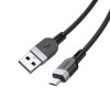 Кабель HOCO Micro USB Energy silicone charging data cable X109 |1m, 2.4A| white