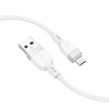Кабель HOCO Micro USB Energy silicone charging data cable X109 |1m, 2.4A| white