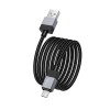Кабель HOCO Micro USB Honorific charging data cable X110 |1m, 2.4A| black