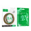 Кабель HOCO Micro USB Meridian charging data cable X116 |1m, 2.4A| red