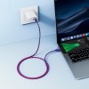 Кабель HOCO Micro USB Meridian charging data cable X116 |1m, 2.4A| red