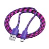 Кабель HOCO Micro USB Meridian charging data cable X116 |1m, 2.4A| red