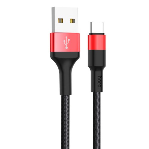 Кабель Type-C Hoco Xpress X26 black-gold