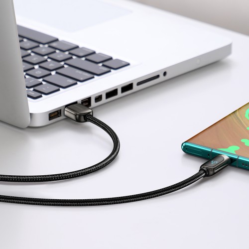 Кабель BASEUS Type-C Display Fast Charging Data Cable |1m, 5A| (CATSK-02) red