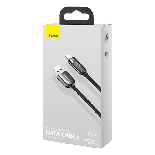 Кабель BASEUS Type-C Display Fast Charging Data Cable |1m, 5A| (CATSK-02) red
