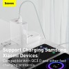 Кабель Baseus Type-C Simple Wisdom Data Cable Kit |1.5m, 5A| (2PCS-Set) (TZCATZJ-02) white