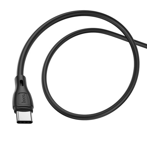 Кабель HOCO Type-C Ultimate silicone charging data cable X61 |1m, 3A| black