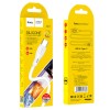 Кабель HOCO Type-C Ultimate silicone charging data cable X61 |1m, 3A| white