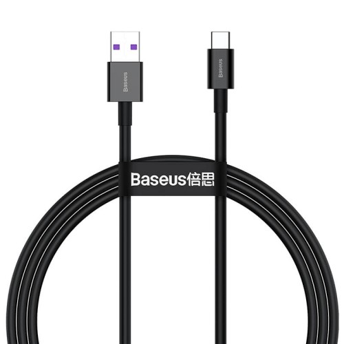 Кабель BASEUS Type-C Superior Series Fast Charging Data |1m, 6A, 66W| (CATYS-01) black