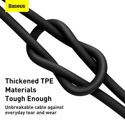 Кабель BASEUS Type-C Superior Series Fast Charging Data |1m, 6A, 66W| (CATYS-01) black