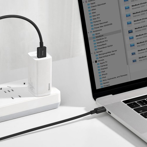 Кабель BASEUS Type-C Superior Series Fast Charging Data |1m, 6A, 66W| (CATYS-01) black