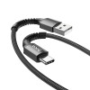 Кабель Hoco Type-C Especial charging data cable X71 |1m, 3A| black