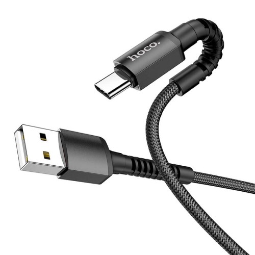 Кабель Hoco Type-C Especial charging data cable X71 |1m, 3A| black