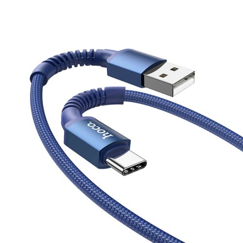 Кабель Hoco Type-C Especial charging data cable X71 |1m, 3A| black