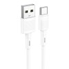Кабель HOCO Type-C Victory charging data cable X83 |1m, 3A| white