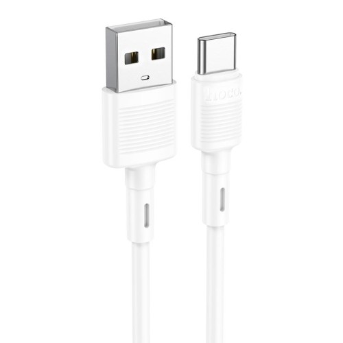 Кабель HOCO Type-C Victory charging data cable X83 |1m, 3A| white