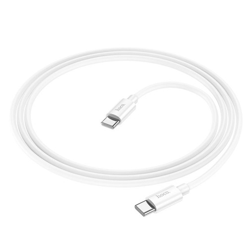 Кабель HOCO Type-C to Type-C Magic silicone PD charging data cable X87 |1m, 60W, 3A| red