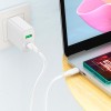 Кабель HOCO Type-C to Type-C Force fast charging data cable X93 |2m, 240W| white