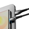 Кабель Baseus Type-C Glimmer Series Fast Charging Data Cable |2m, 100W| black