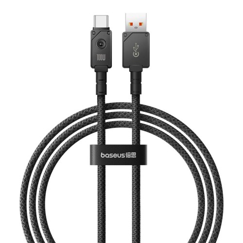 Кабель Baseus Type-C Unbreakable Series Fast Charging Data Cable |1m, 100W/6A| black