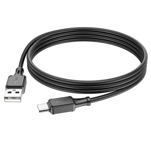 Кабель HOCO Type-C Assistant silicone charging data cable X101 |1m, 3A| grey