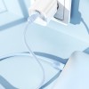 Кабель HOCO Type-C to Type-C Energy charging data cable X114 |1m, 60W/3A| white