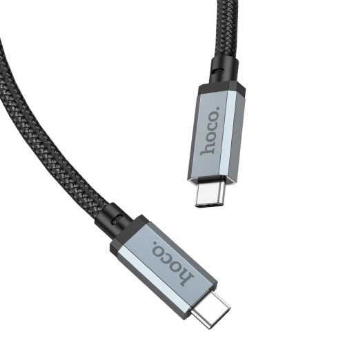 Кабель HOCO USB4 HD high speed data cable US05 |1m, 100W/5A, 8k| black
