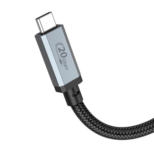 Кабель HOCO USB4 HD high speed data cable US05 |1m, 100W/5A, 8k| black