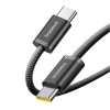 Кабель Baseus Dynamic 4 Fast Charging Data Cable USB-C to USB-C |100W, 1m| Cosmic black