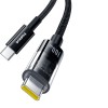 Кабель Baseus Gem Fast-Charging Data Cable USB-C to USB-C |100W, 1m| black