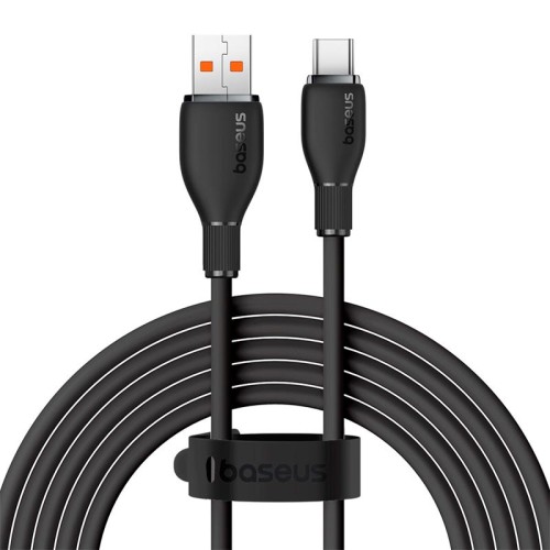Кабель Baseus Type-C Pudding Series Fast Charging Cable |100W/6A, 2m| black