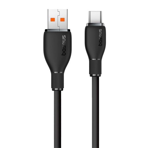 Кабель Baseus Type-C Pudding Series Fast Charging Cable |100W/6A, 2m| black