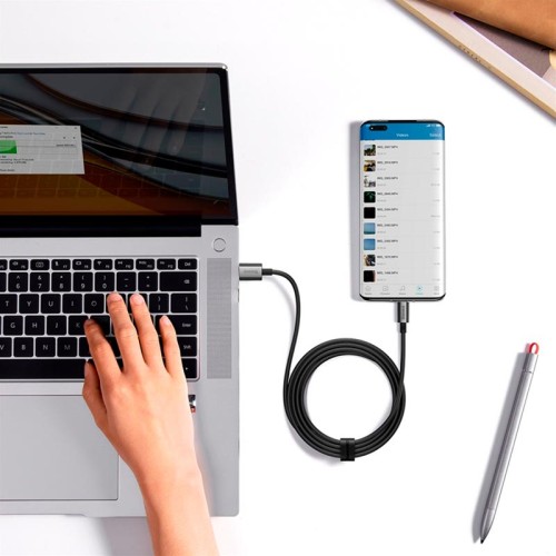 Кабель Baseus Superior Series Fast Charging Data Cable USB to Type-C |100W/6A, 1m| black
