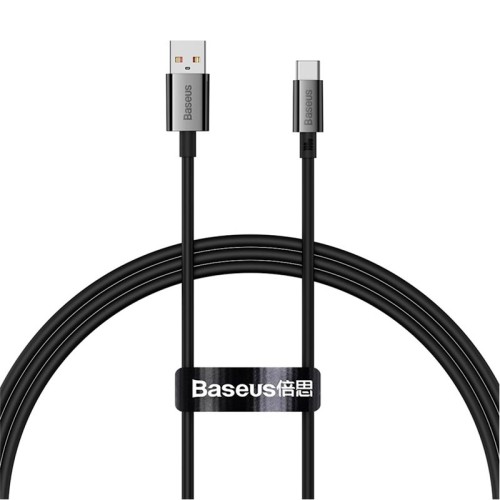 Кабель Baseus Superior Series Fast Charging Data Cable USB to Type-C |100W/6A, 1m| black