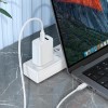 Кабель HOCO Type-C to Type-C Surpass  charging data cable X115 |1m, 60W/3A| white