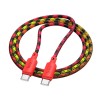 Кабель HOCO Type-C to Type-C Meridian charging data cable X116 1m, 60W/3A| purple