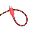 Кабель HOCO Type-C to Type-C Meridian charging data cable X116 1m, 60W/3A| purple