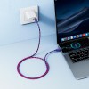 Кабель HOCO Type-C Meridian charging data cable X116 |1m, 3A| red