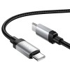 Кабель HOCO Type-C to Type-C Star charging data cable X117 |1m, 60W| black